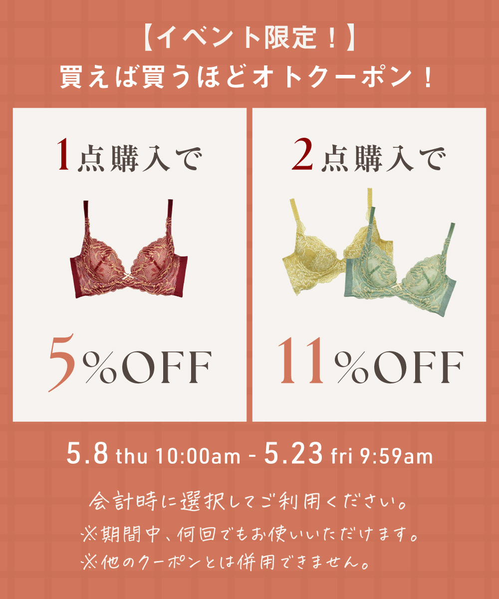 イベント期間中使えるクーポン