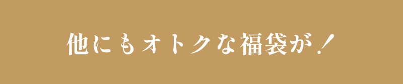 2025-2026年末年始福袋特集