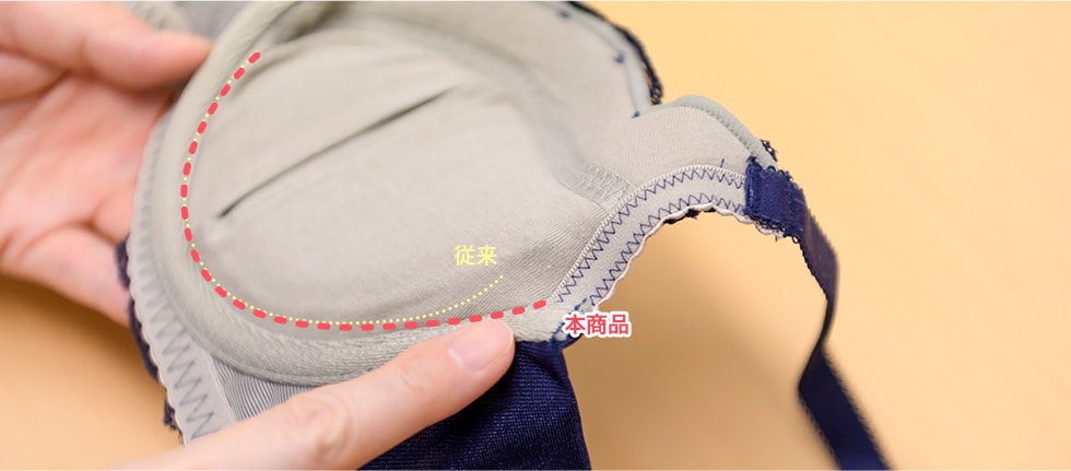 脇上部までのロングワイヤー